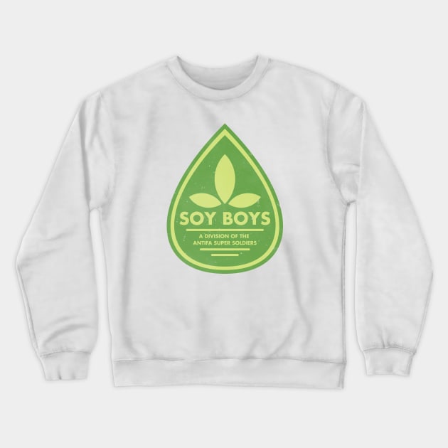 Soy Boys Crewneck Sweatshirt by LaBearDod